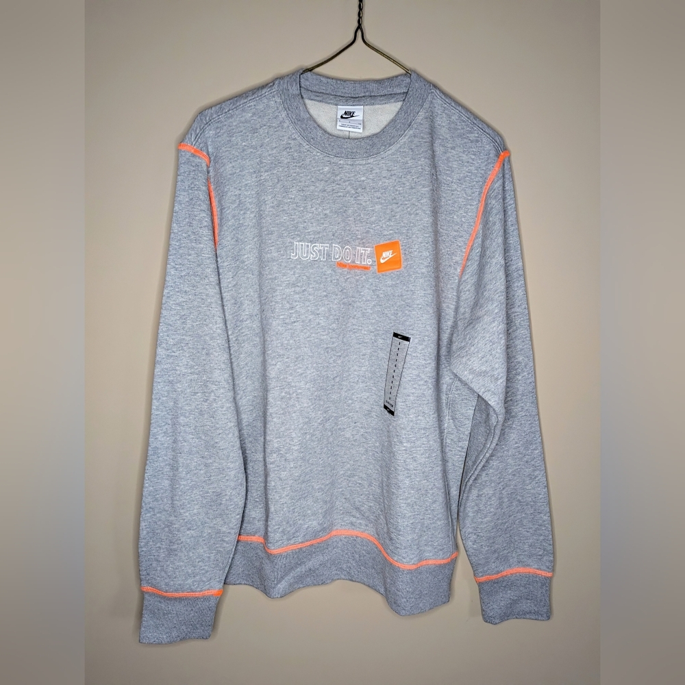 Nike Sweatshirt With Neon Stitching